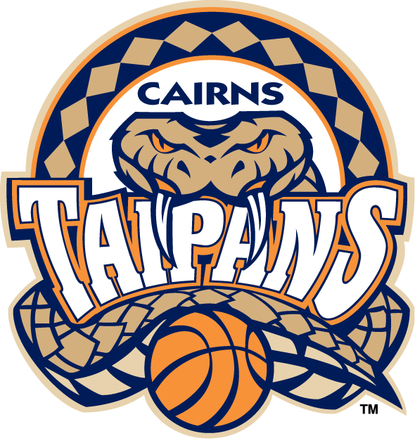 Cairns Taipans Pres Primary Logo iron on heat transfer
